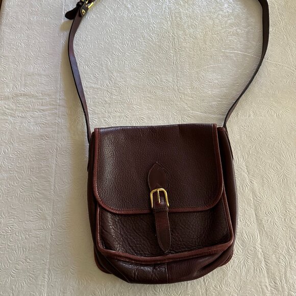 Cole Haan Brown Leather Shoulder Purse Bag - Picture 1 of 5